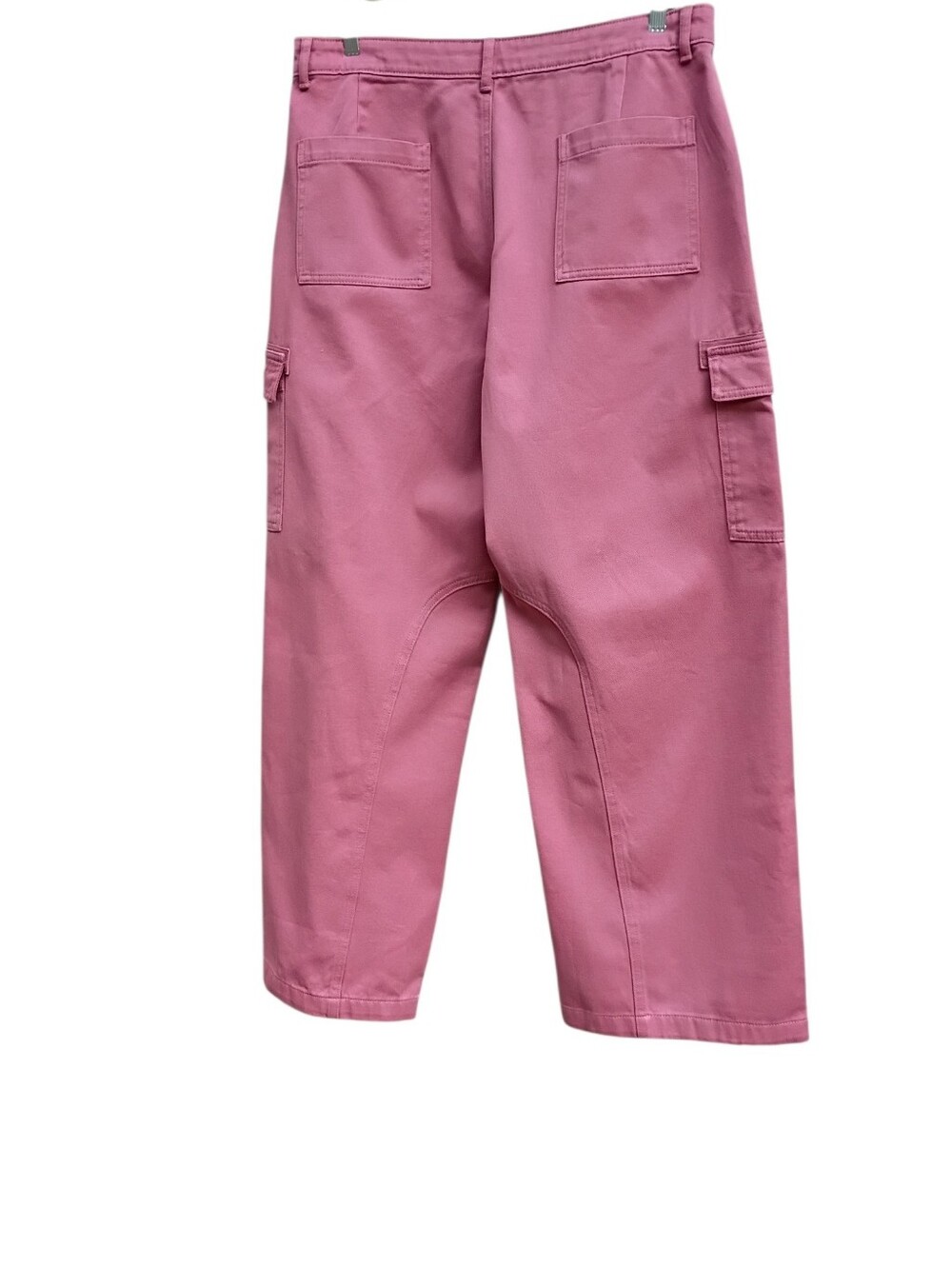 PINK Victoria's Secret Dusty Rose Cargo Pants sz L - Picture 4 of 15